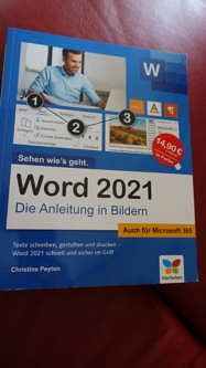 Werbung–Buchrezension zu “Word 2021”